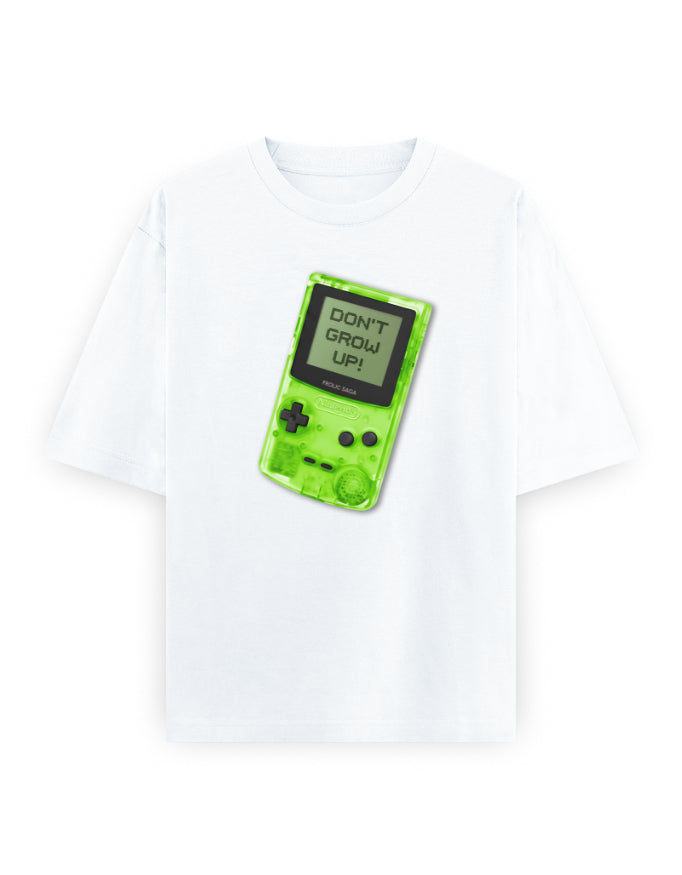 Don’t Grow Up! Limited Edition Unisex Oversized Tee – 240 GSM Heavyweight Cotton