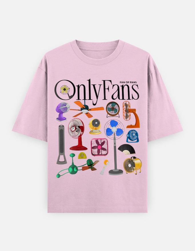 Funny OnlyFans Meme T-Shirt for Men & Women – Oversized 100% Cotton Fan Graphic Tee | Viral Gen Z Aesthetic | 240 GSM Unisex Graphic Tee