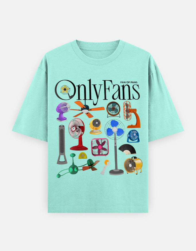 Funny OnlyFans Meme T-Shirt for Men & Women – Oversized 100% Cotton Fan Graphic Tee | Viral Gen Z Aesthetic | 240 GSM Unisex Graphic Tee