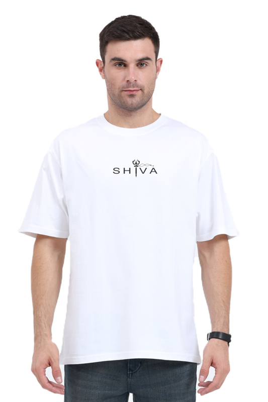 Divine Vibes Shiva Oversized Tee - Frolic Saga