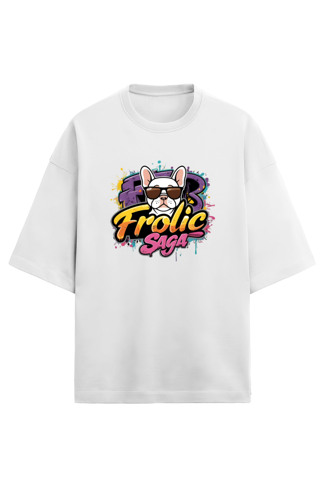 Frolic Saga Unisex Oversized Tee