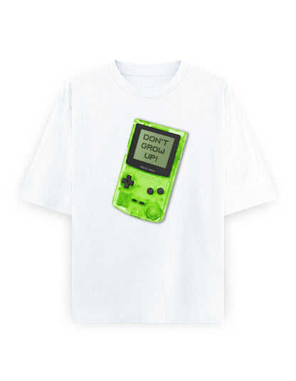 Don’t Grow Up! Limited Edition Unisex Oversized Tee – 240 GSM Heavyweight Cotton