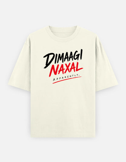 Dimaagi Naxal Apparently oversized tee front, alternate colorway - Frolic Saga