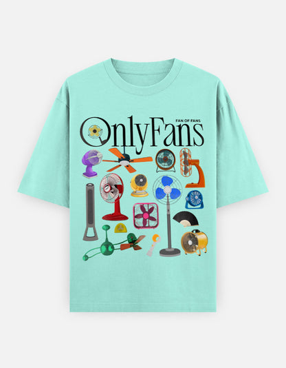 Funny OnlyFans Meme T-Shirt for Men & Women – Oversized 100% Cotton Fan Graphic Tee | Viral Gen Z Aesthetic | 240 GSM Unisex Graphic Tee