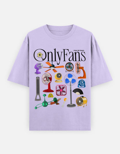 Funny OnlyFans Meme T-Shirt for Men & Women – Oversized 100% Cotton Fan Graphic Tee | Viral Gen Z Aesthetic | 240 GSM Unisex Graphic Tee